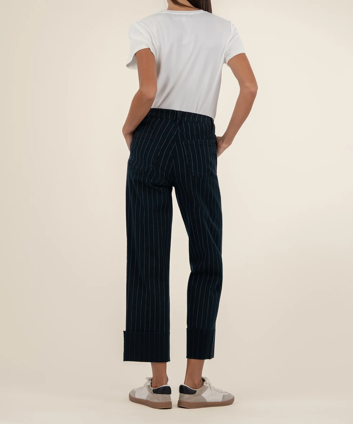 Sienna Stripe High Rise Straight Leg - Image 3