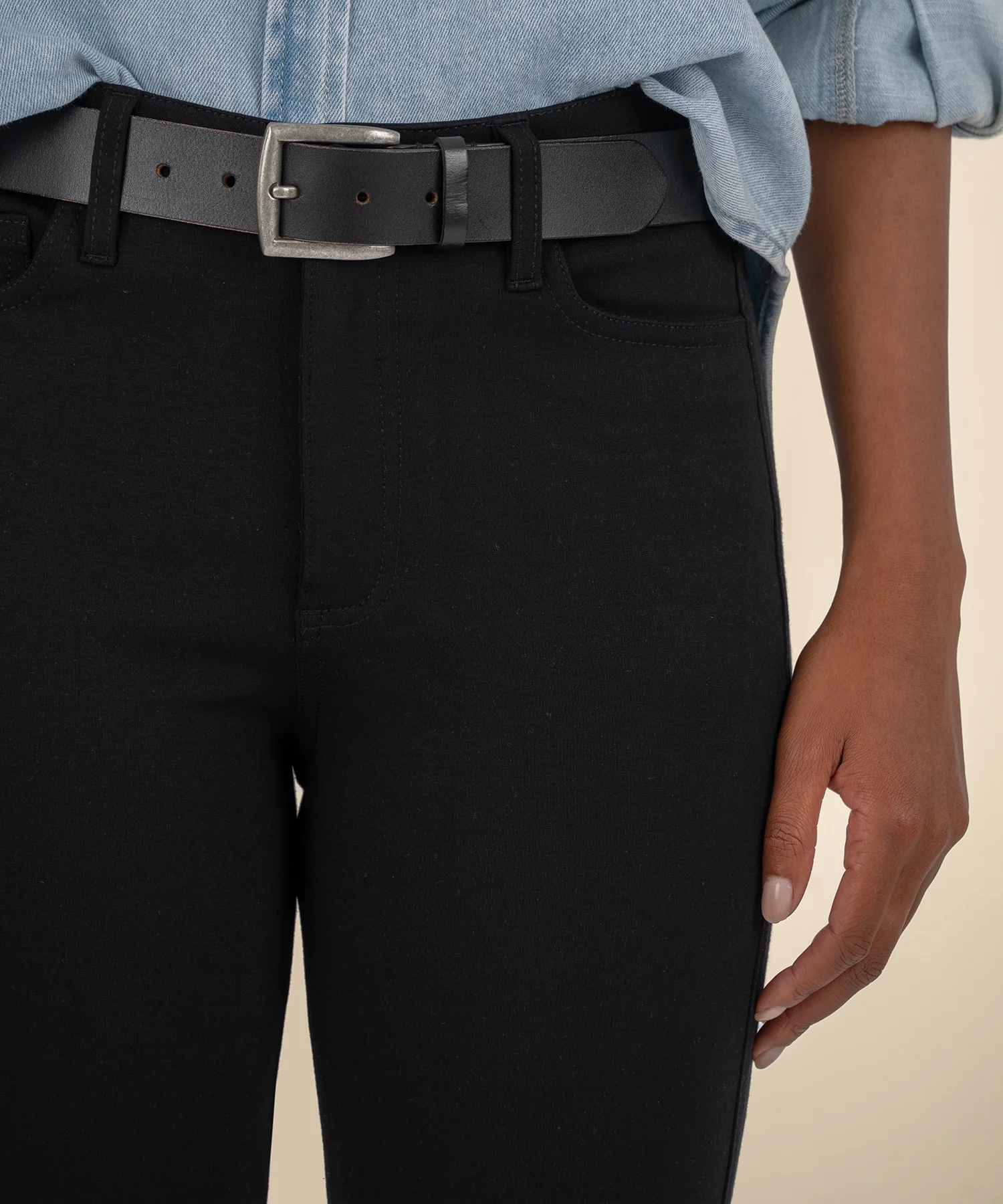 Mia Ponte High Rise Slim Skinny - Image 4