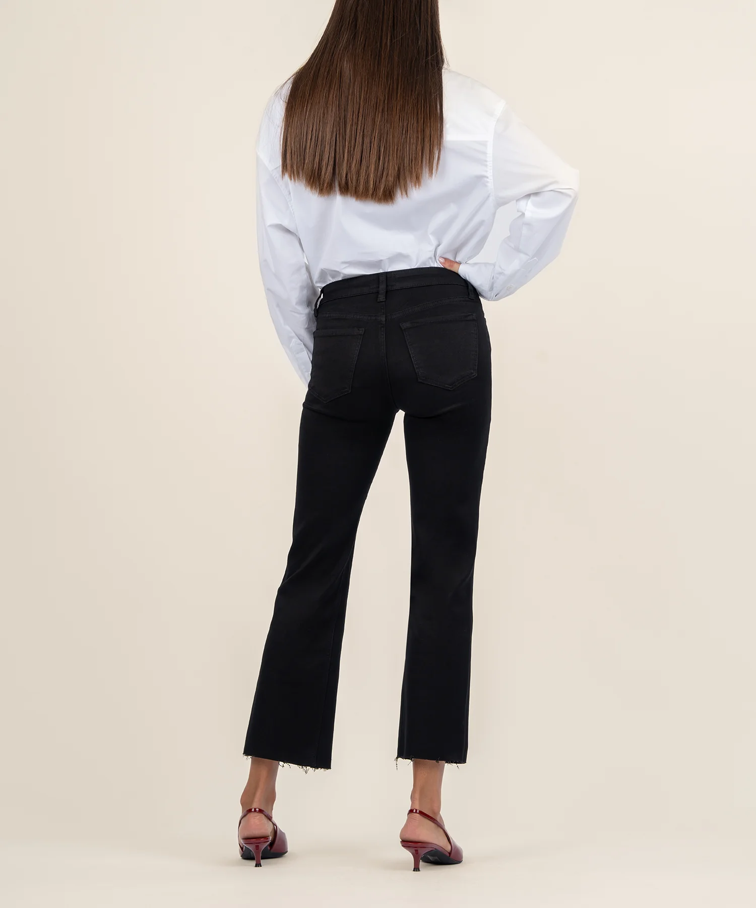 Kelsey Mid Rise Ankle Flare - Image 3