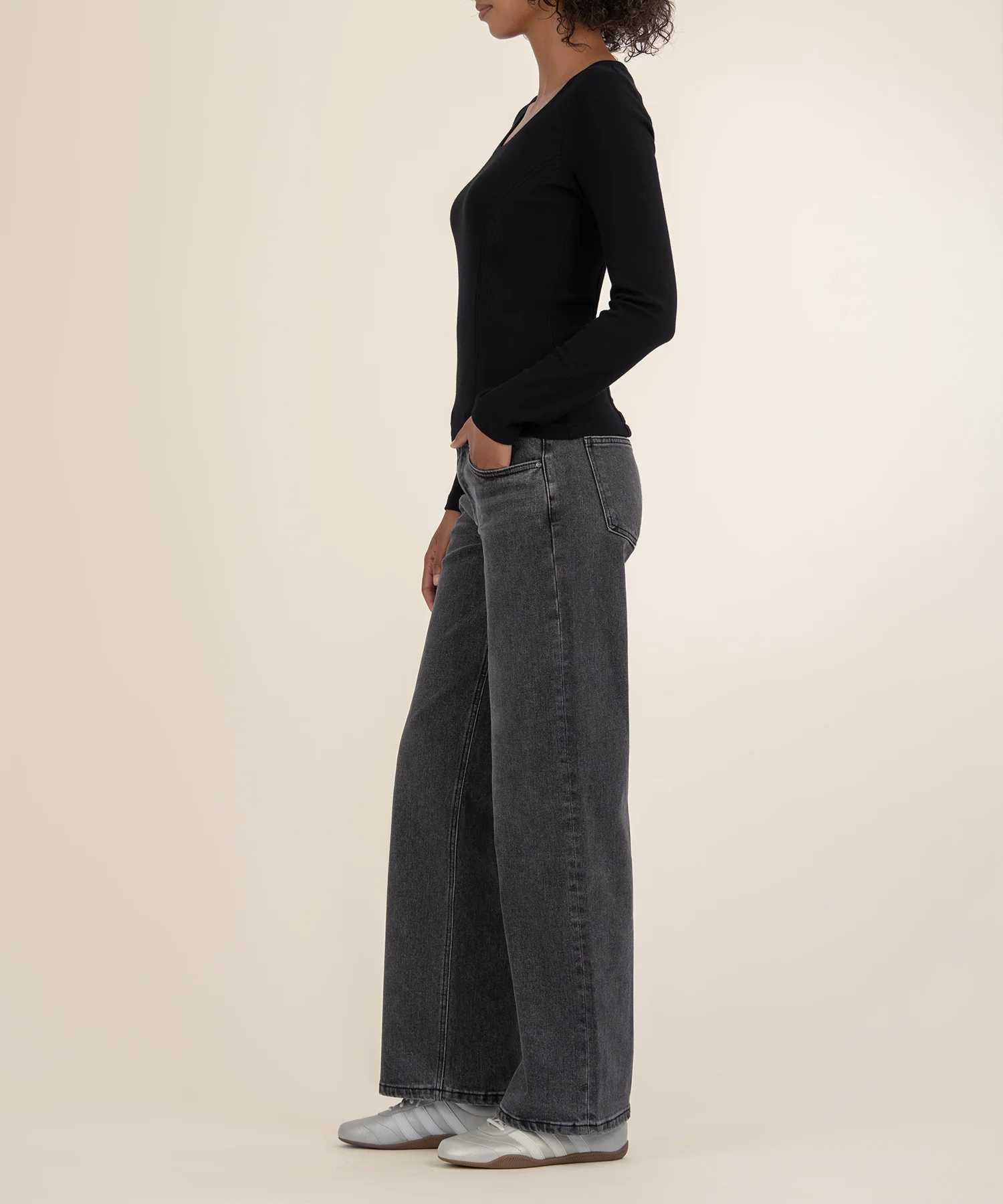 Anahi Rib Knit Top - Image 3